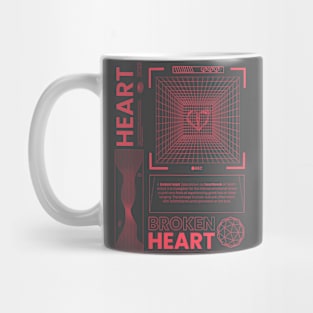 Broken Heart Design OUT!! Mug